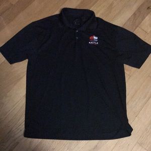 Men’s Nike dri-fit Athletic golf polo shirt L large men